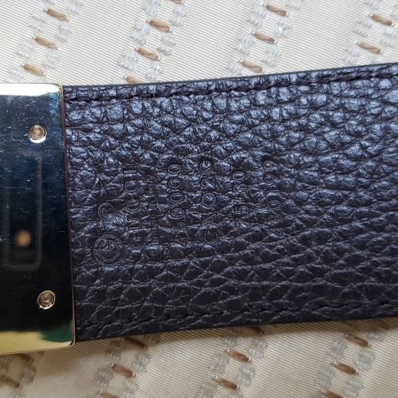 GUCCI INTERLOCKING G REVERSIBLE LEATHER BELT - Picture 4 of 5